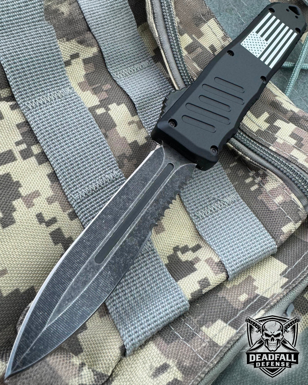 TACTIC FLAG BLACK OTF